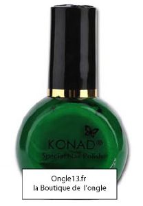 Konad, vernis pour plaque Konad 10ml - vert foncé