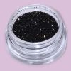 Poudre noire scintillante, paillettes 3 gr