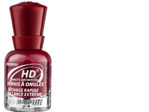 vernis à ongles rouge foncé