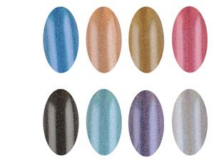 vernis hologramme doré