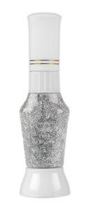 Vernis de décoration, 10 ml - ARGENT pailleté