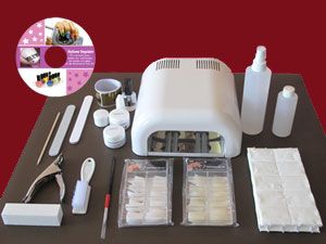 Kit d'apprentissage gel UV - Kit gel UV n°1 + CD