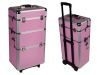 Trolley en alu, couleur ROSE