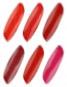 Lot de 6 gels de couleur rouge