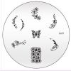 Konad, plaque pochoir m41, le vrai stamping Konad nailart