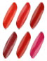 Lot de 6 gels de couleur rouge