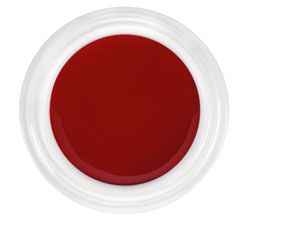 gel de couleur rouge